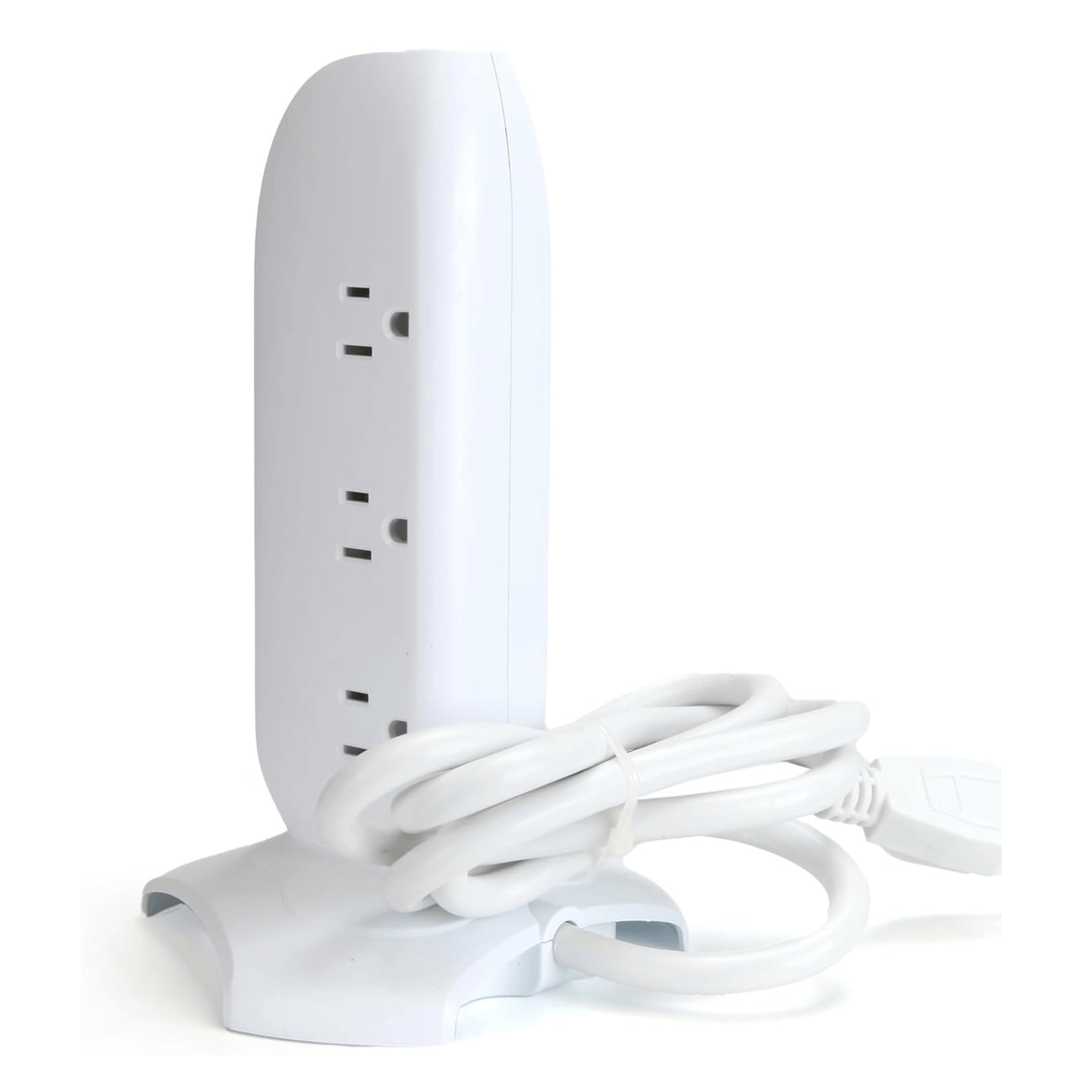 Emerson 5-Outlet + USB Charging Tower with Surge Protection and On/