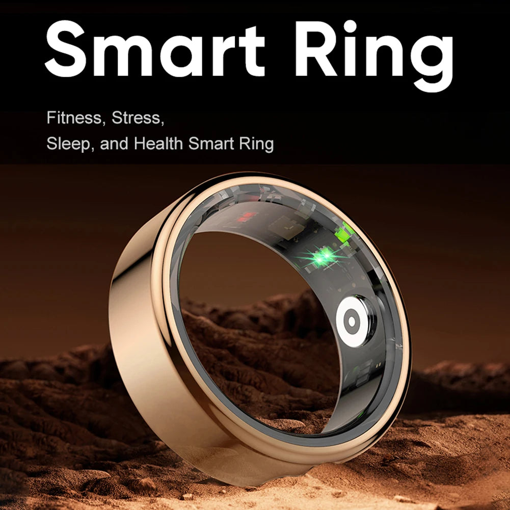 R02 Smart Ring Fitness Tracker with Bluetooth 5.0 "Advanced Blood Oxygen Tracking | IP68 & 5ATM Waterproof | Compatible with Android & iOS"