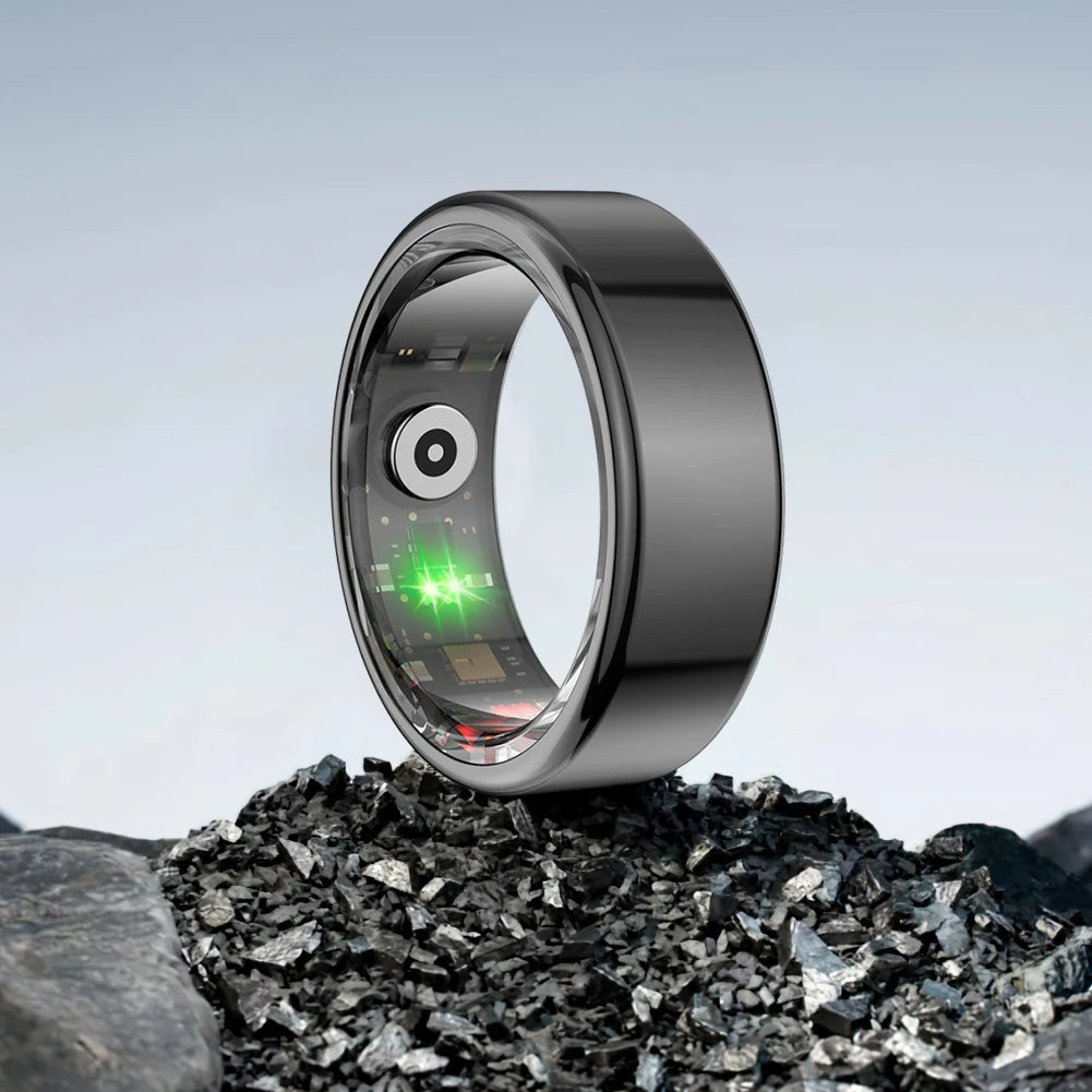 R02 Smart Ring Fitness Tracker with Bluetooth 5.0 "Advanced Blood Oxygen Tracking | IP68 & 5ATM Waterproof | Compatible with Android & iOS"