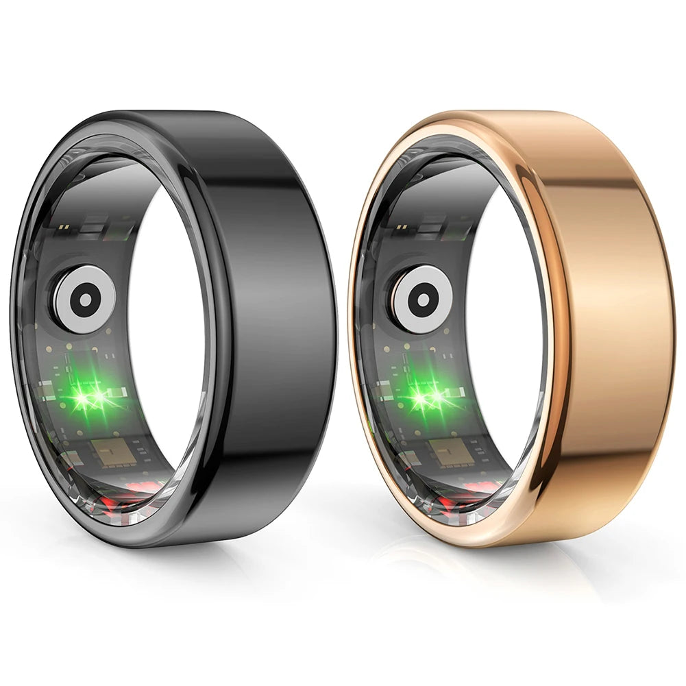 R02 Smart Ring Fitness Tracker with Bluetooth 5.0 "Advanced Blood Oxygen Tracking | IP68 & 5ATM Waterproof | Compatible with Android & iOS"