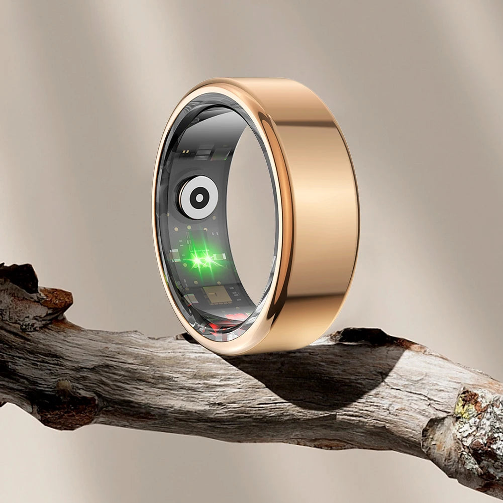 R02 Smart Ring Fitness Tracker with Bluetooth 5.0 "Advanced Blood Oxygen Tracking | IP68 & 5ATM Waterproof | Compatible with Android & iOS"