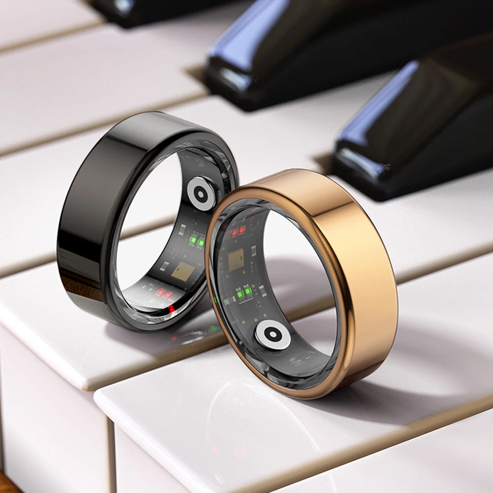 R02 Smart Ring Fitness Tracker with Bluetooth 5.0 "Advanced Blood Oxygen Tracking | IP68 & 5ATM Waterproof | Compatible with Android & iOS"