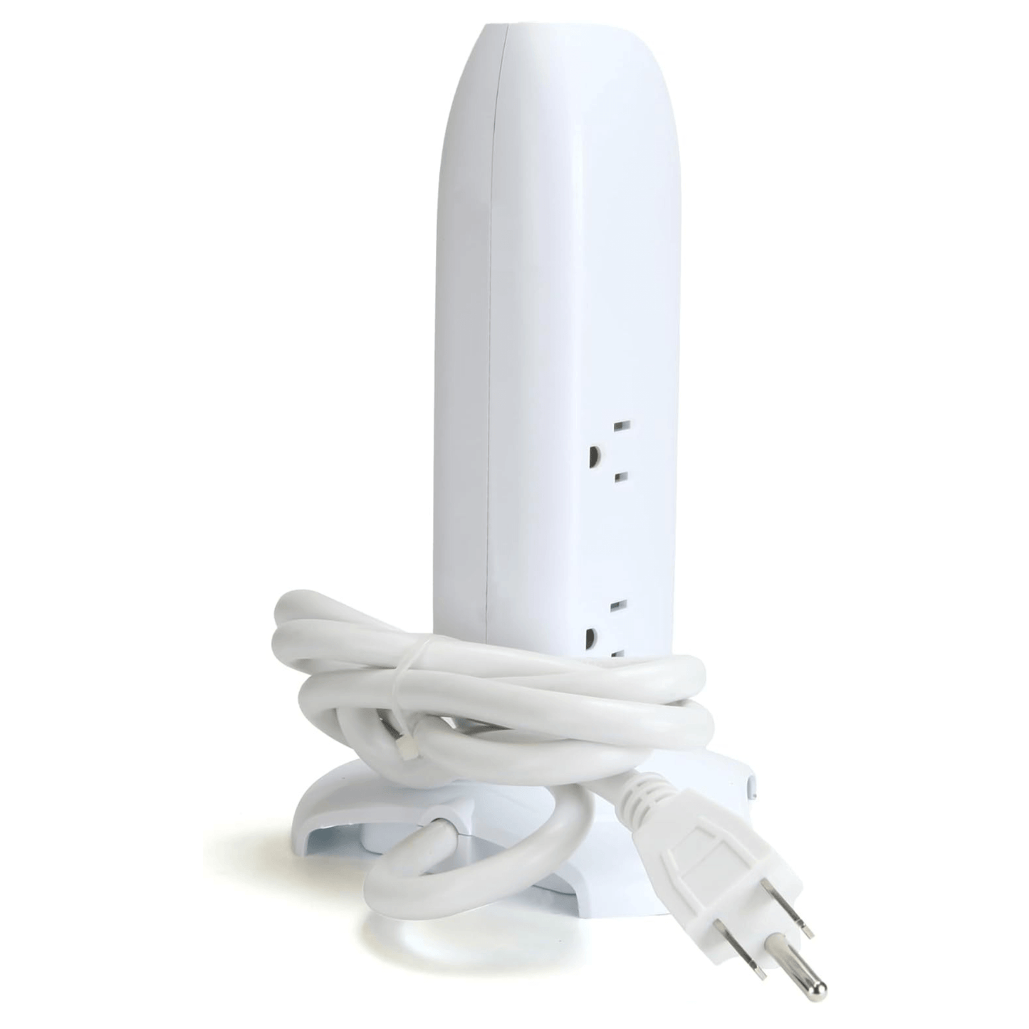 Emerson 5-Outlet + USB Charging Tower with Surge Protection and On/