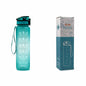 1L Tritan Water Bottle With Time Marker Bounce Cover