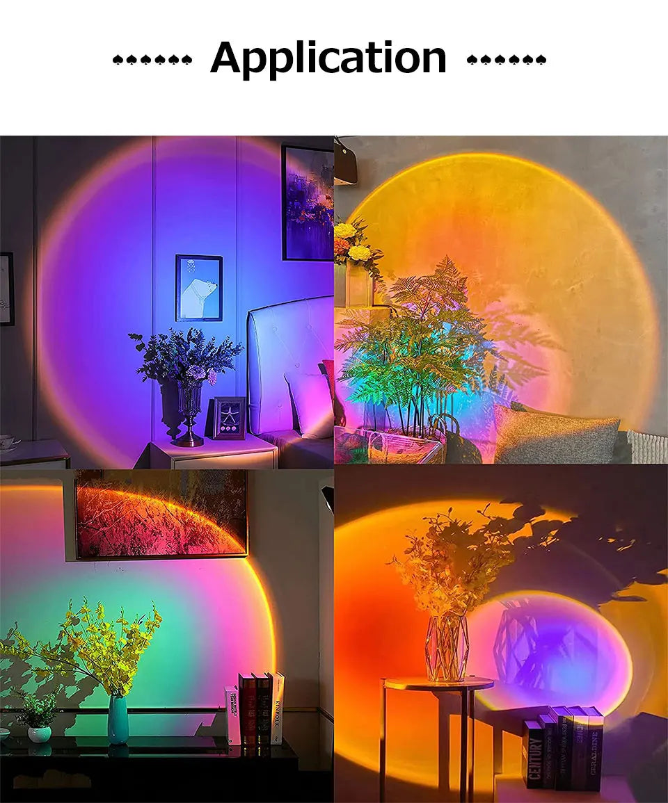 Smart Sunset Projection Lamp