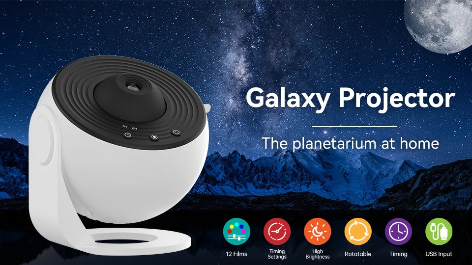 GalaxyDream™ HD Star Projector