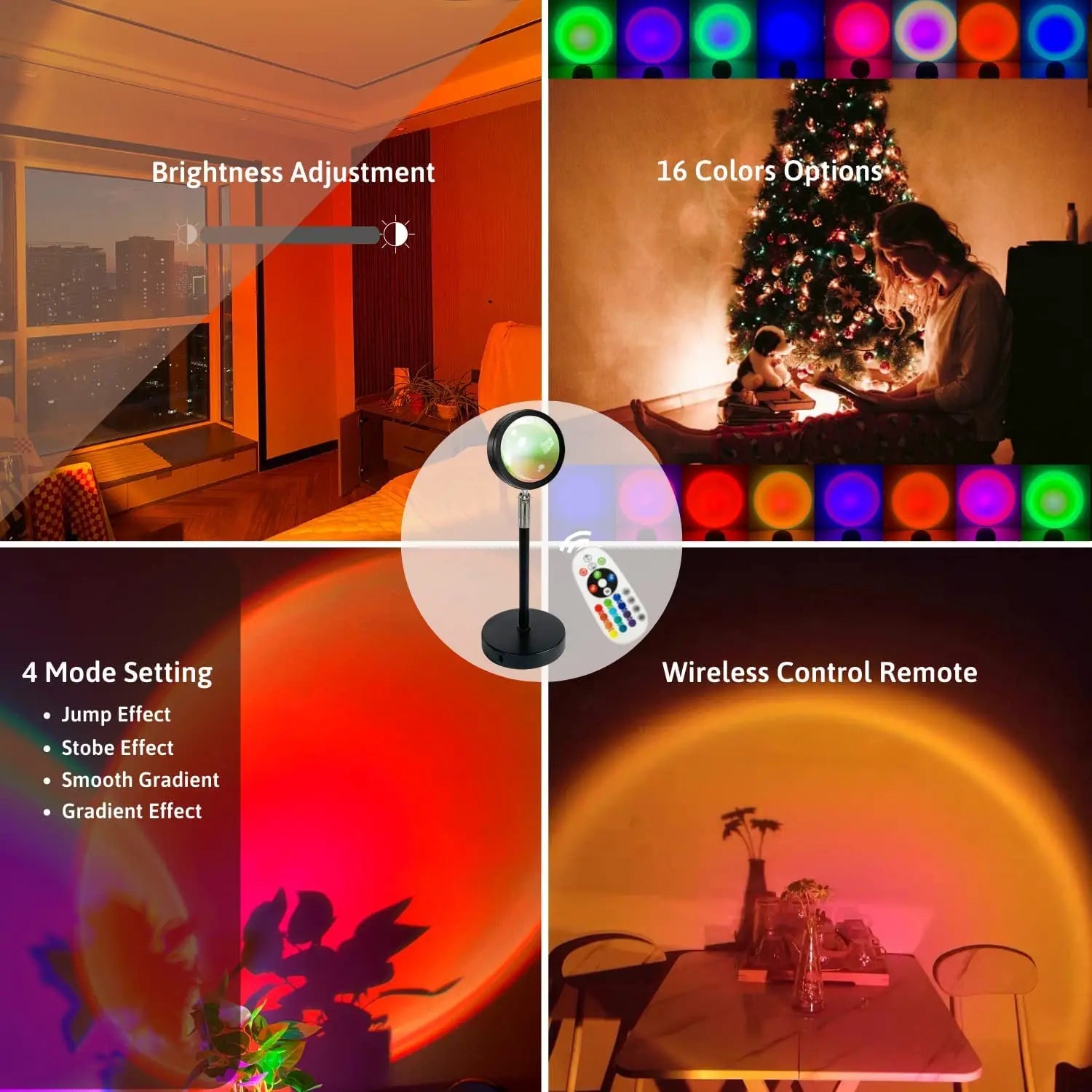 Smart Sunset Projection Lamp