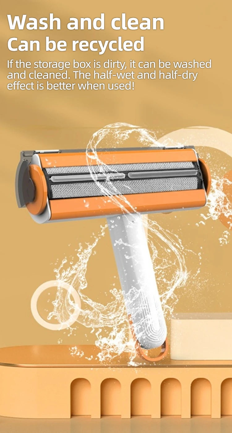 Pet Hair Remover Roller – Reusable & Washable