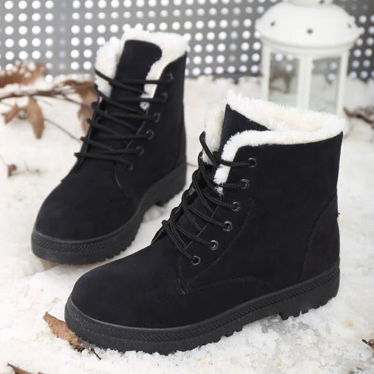 Women Boots Snow Plush Women Shoes Platform Boots For Women Fashion