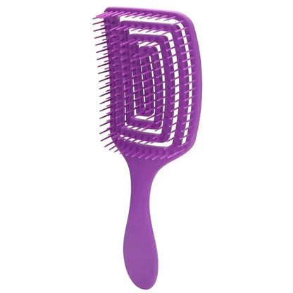 Hair Brush Hair Comb Detangling Hair Brush Bristle&Nylon Women Wet