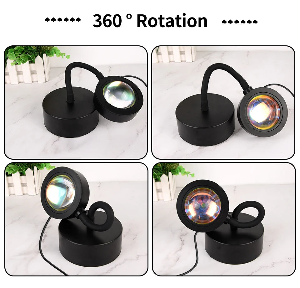 Smart Sunset Projection Lamp