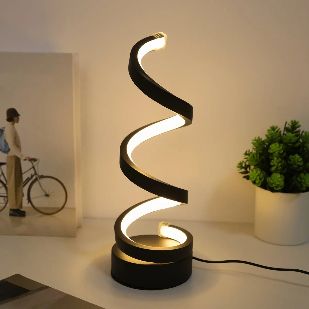 GlowBuddy™ Spiral Night Light