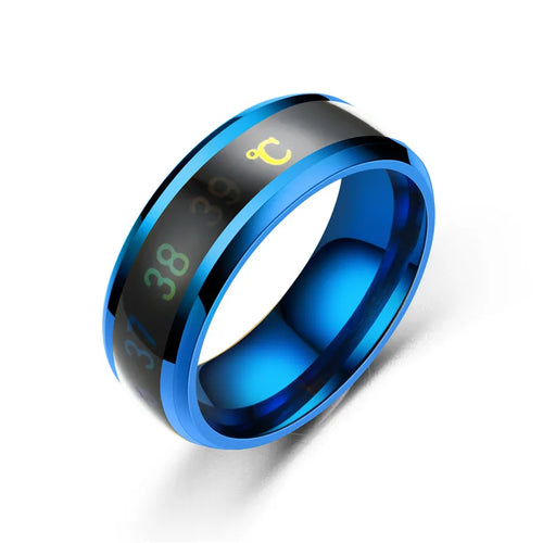 Temperature Ring Titanium Steel Mood Emotion Feeling Intelligent