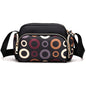 Women's crossbody bag, multi-layer mobile phone bag, nylon canvas bag,