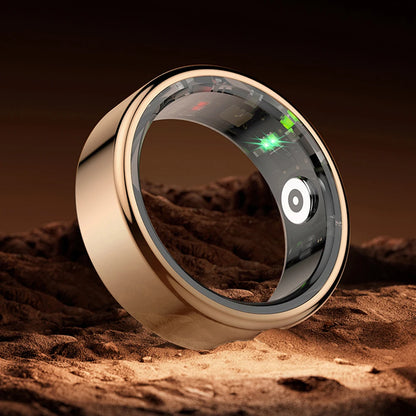 R02 Smart Ring Fitness Tracker with Bluetooth 5.0 "Advanced Blood Oxygen Tracking | IP68 & 5ATM Waterproof | Compatible with Android & iOS"