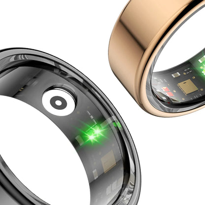 R02 Smart Ring Fitness Tracker with Bluetooth 5.0 "Advanced Blood Oxygen Tracking | IP68 & 5ATM Waterproof | Compatible with Android & iOS"