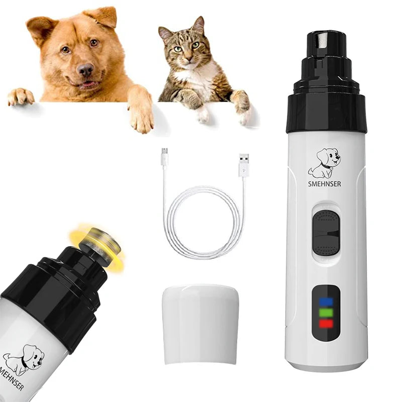 Electric Pet Nail Clipper (USB Rechargeable)
