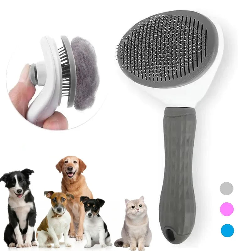 FurEase™ Self-Cleaning Pet Brush