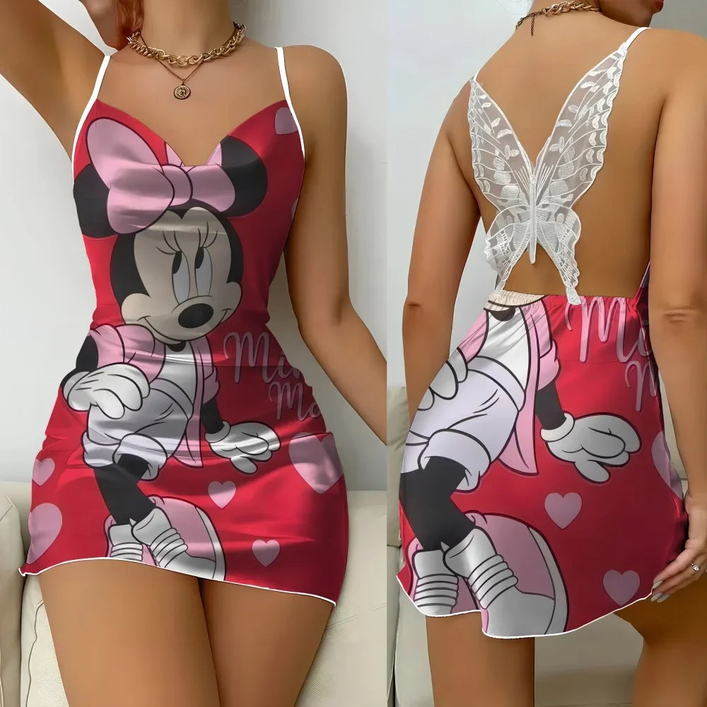 Summer New Sleeping Slip Skirt for Women Free Shipping Disney Cartoon