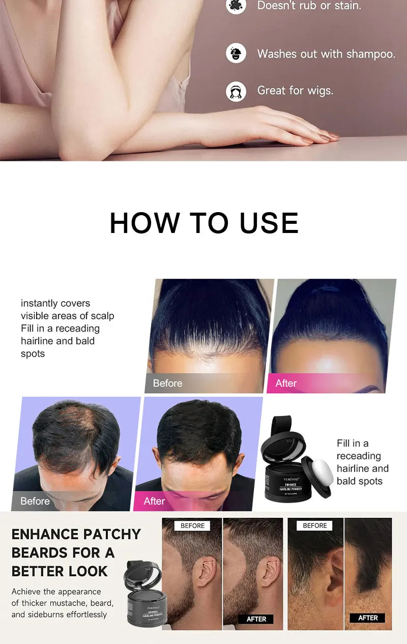 VERONNI Hairline Line Shadow Contouring Powder