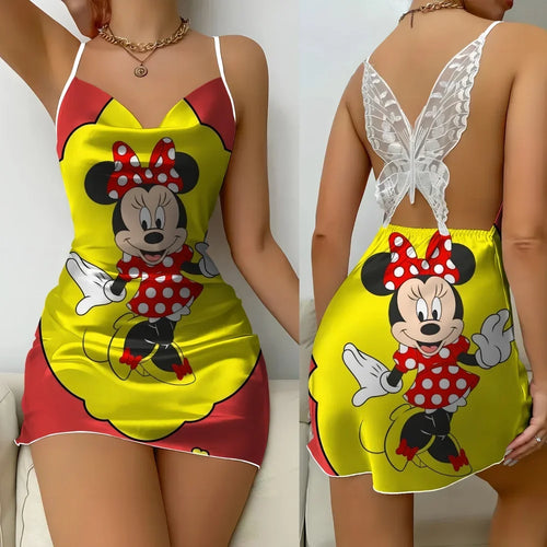 Summer New Sleeping Slip Skirt for Women Free Shipping Disney Cartoon