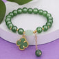 Animal Butterfly Peanut Lucky Small Clover Plant Flower Chain Bracelet