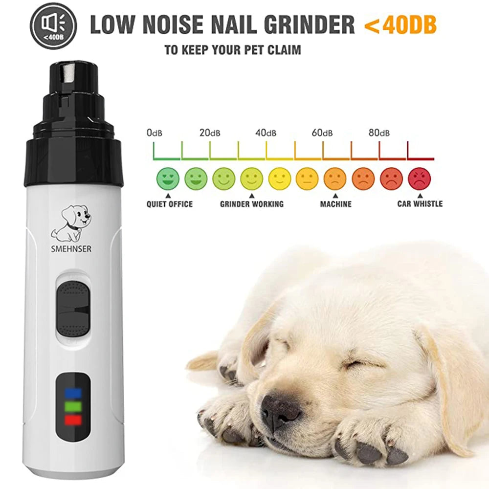 Electric Pet Nail Clipper (USB Rechargeable)