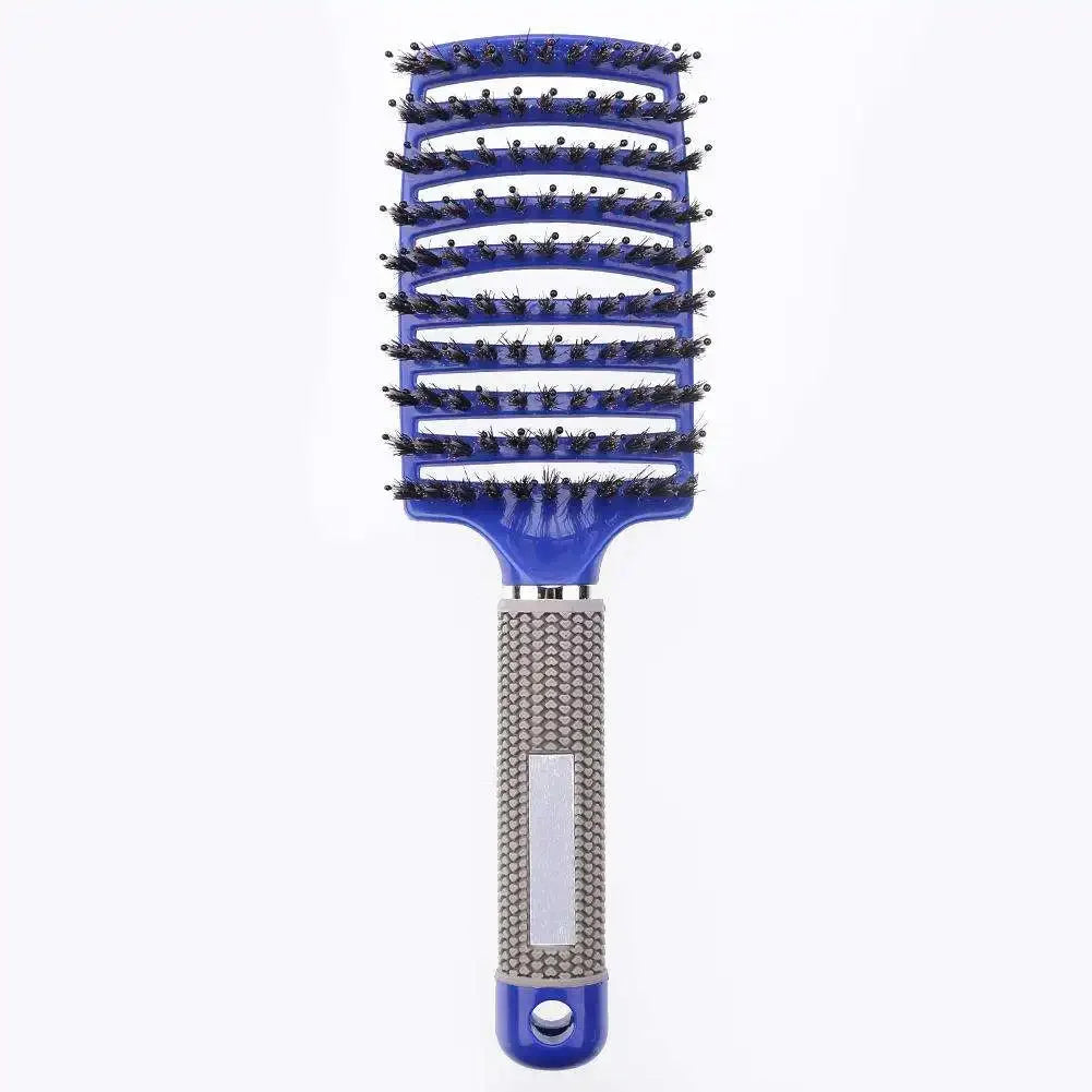 Hair Brush Hair Comb Detangling Hair Brush Bristle&Nylon Women Wet