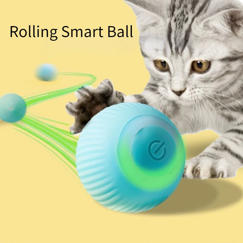 Smart Electric Rolling Ball Cats Toy
