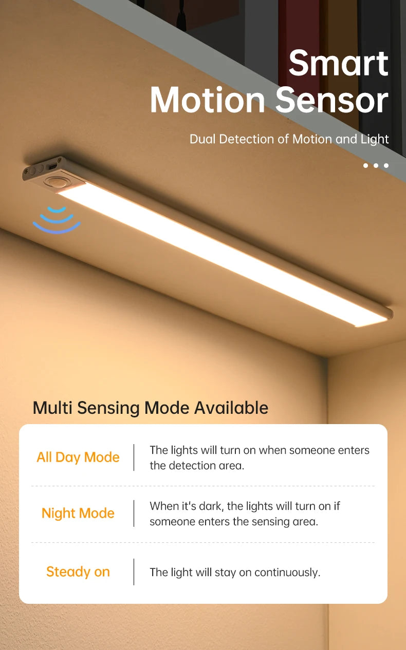 GlowSense™ Motion Sensor Light Bar