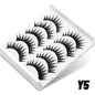 GROINNEYA 5/10 pairs 3D Mink Lashes Faux Mink Fluffy Lash Soft Full