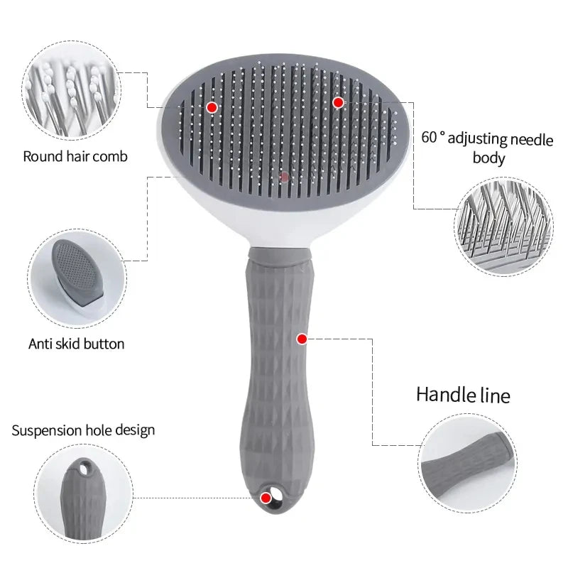 FurEase™ Self-Cleaning Pet Brush