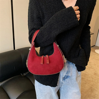 Shoulder Side Bags for Women Scrub Leather Female New 2023 Trend