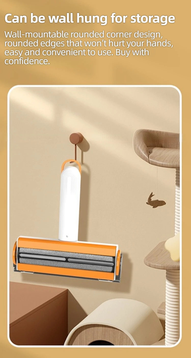 Pet Hair Remover Roller – Reusable & Washable