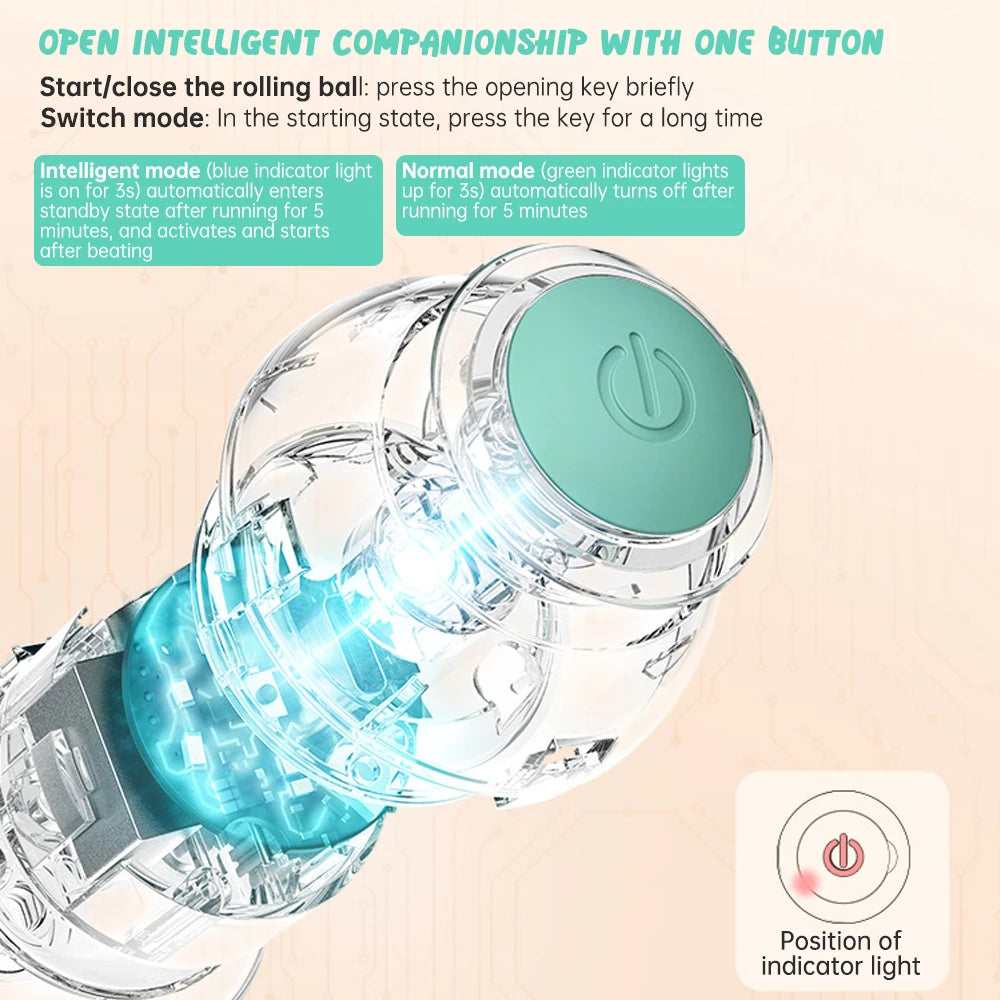 Smart Electric Rolling Ball Cats Toy